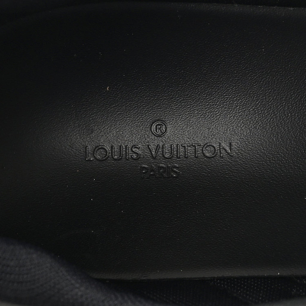 Louis Vuitton Calfskin Patent Monogram LV Archlight Sneakers 37.5 Black