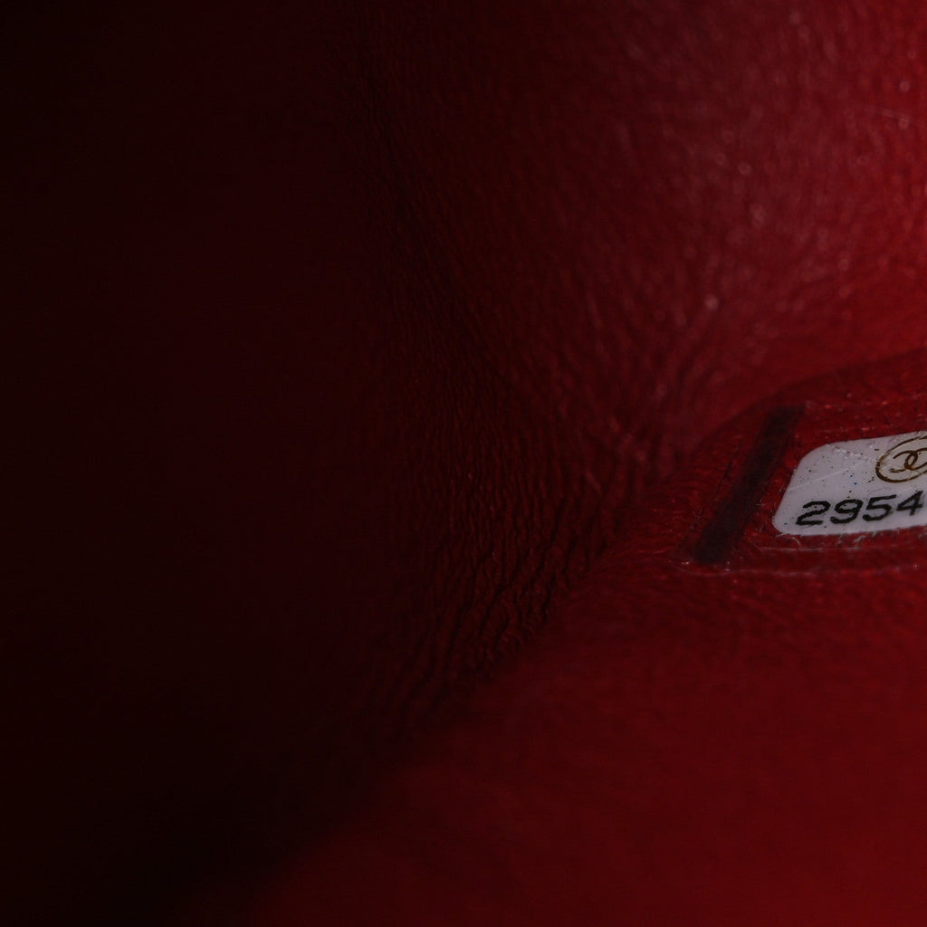 Chanel Tweed Quilted Mini 2.55 Reissue Flap Red Ecru Black