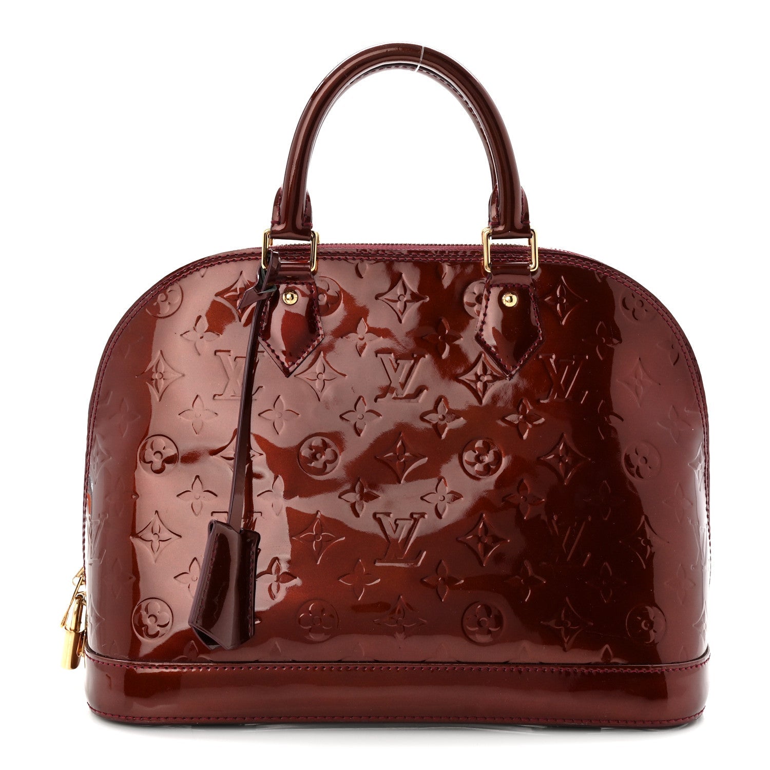 Louis Vuitton Vernis Alma PM Rouge Fauviste