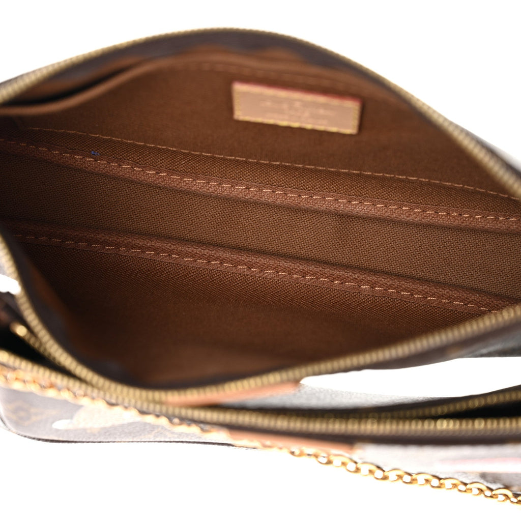 Louis Vuitton Monogram My LV World Tour Multi Pochette Accessories Kaki