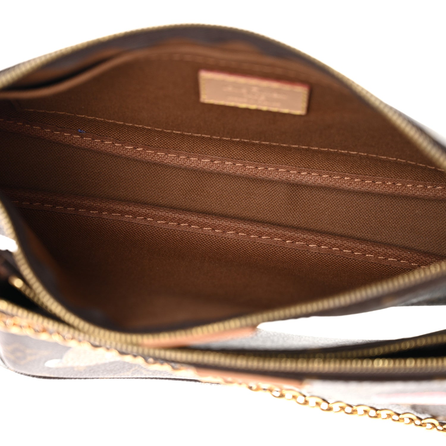 Louis Vuitton Monogram My LV World Tour Multi Pochette Accessories Kaki