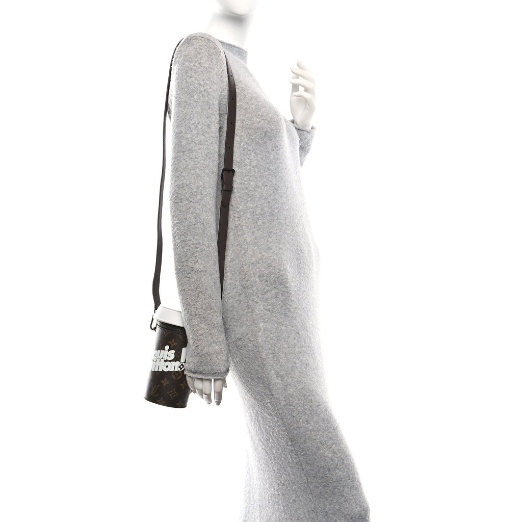 Louis Vuitton Monogram Calfskin Everyday LV Coffee Cup Pouch