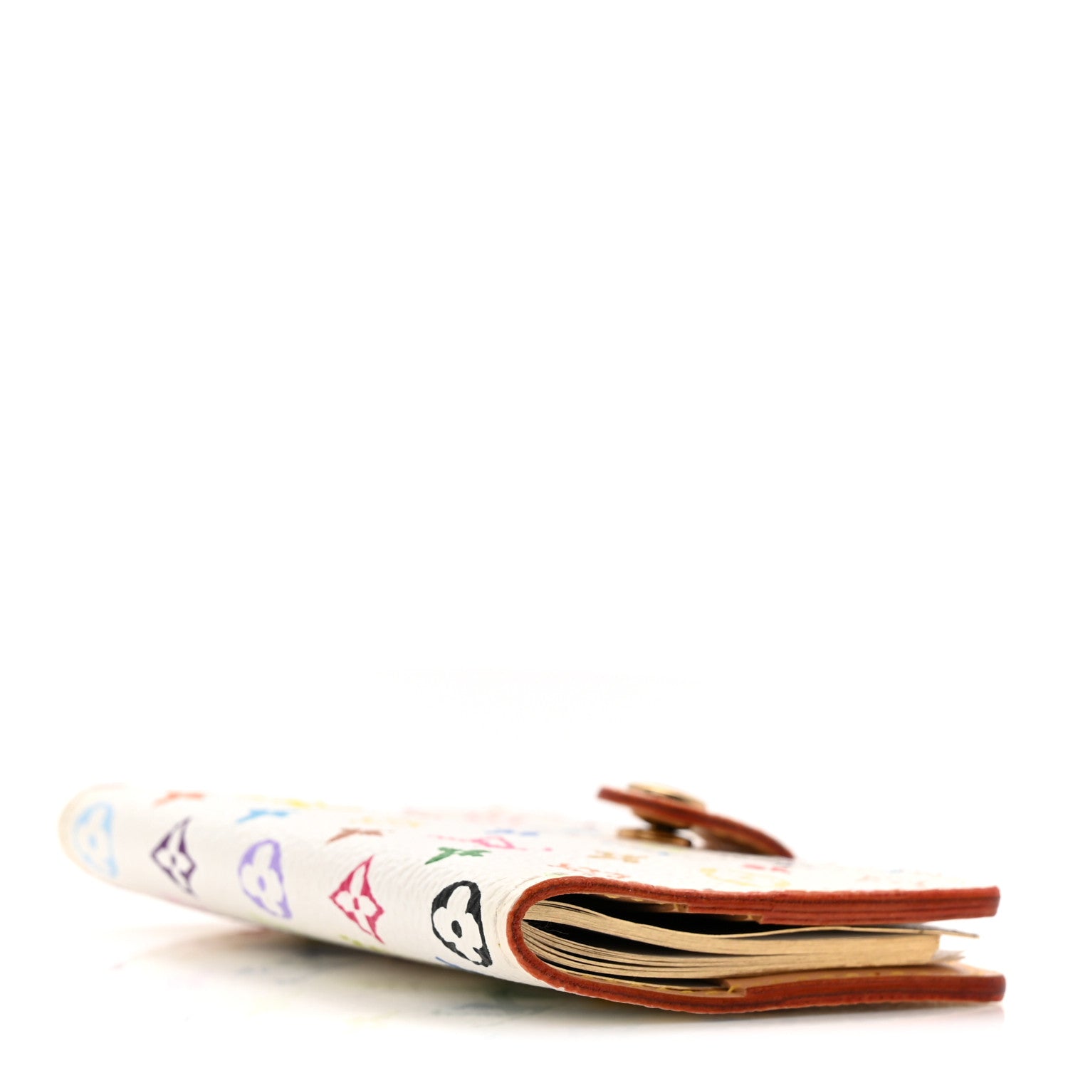 Louis Vuitton Monogram Multicolor Carnet de Bal Mini Agenda Cover White