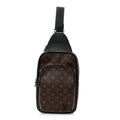 Louis Vuitton Monogram Macassar Avenue Sling Bag NM