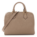 Louis Vuitton Empreinte Monogram Giant Speedy Bandouliere 25 Tourterelle