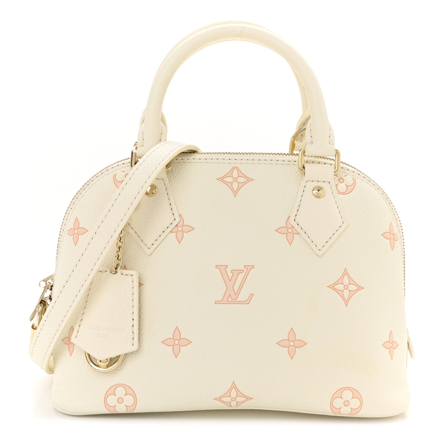 Louis Vuitton Empreinte Bi-Color Alma BB Milky White Peach