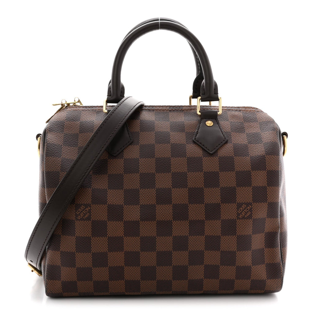 Louis Vuitton Damier Ebene Speedy Bandouliere 25