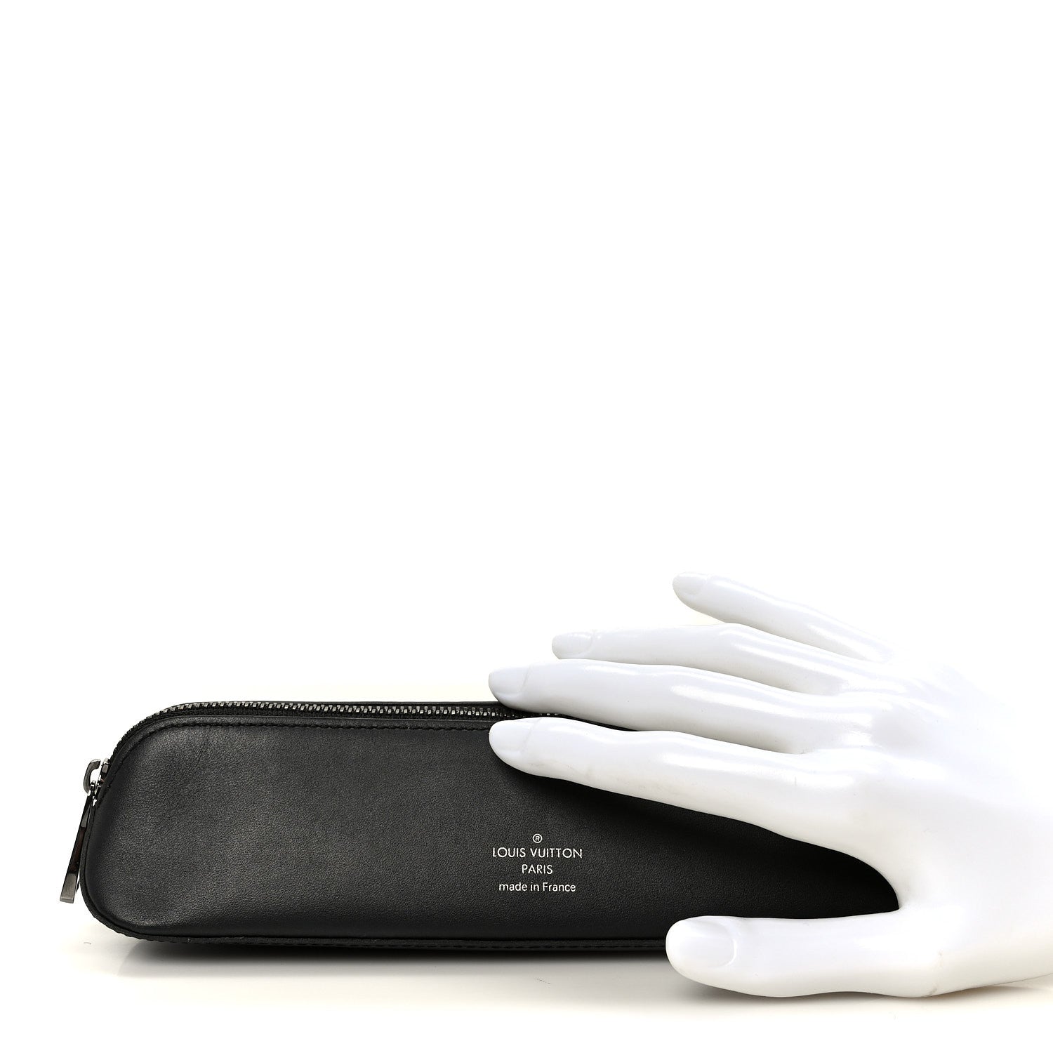 Louis Vuitton Monogram Eclipse Elizabeth Pencil Pouch Black