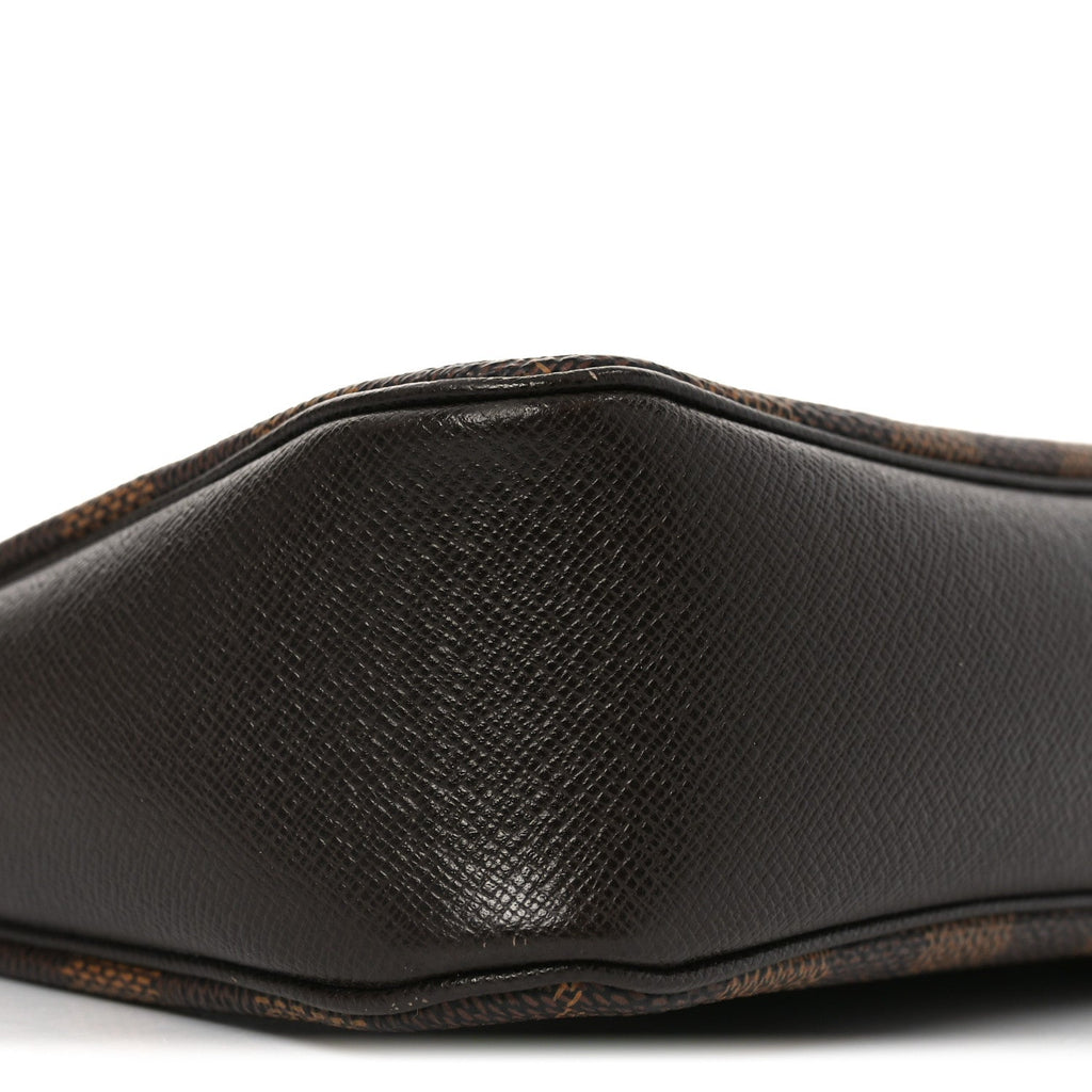 Louis Vuitton Damier Ebene Trousse Make Up Bag Pochette