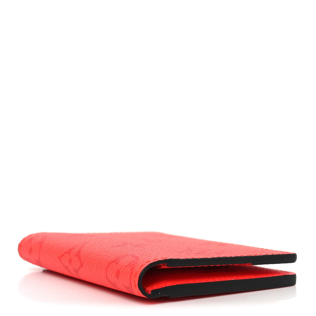 Louis Vuitton Taigarama Pocket Organizer NM Fire Red