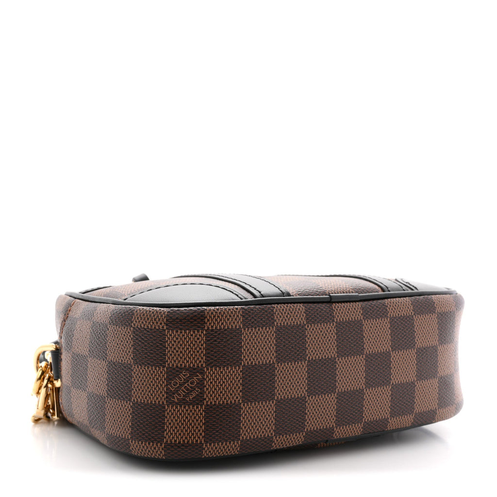 Louis Vuitton Damier Ebene Valisette Souple BB Black