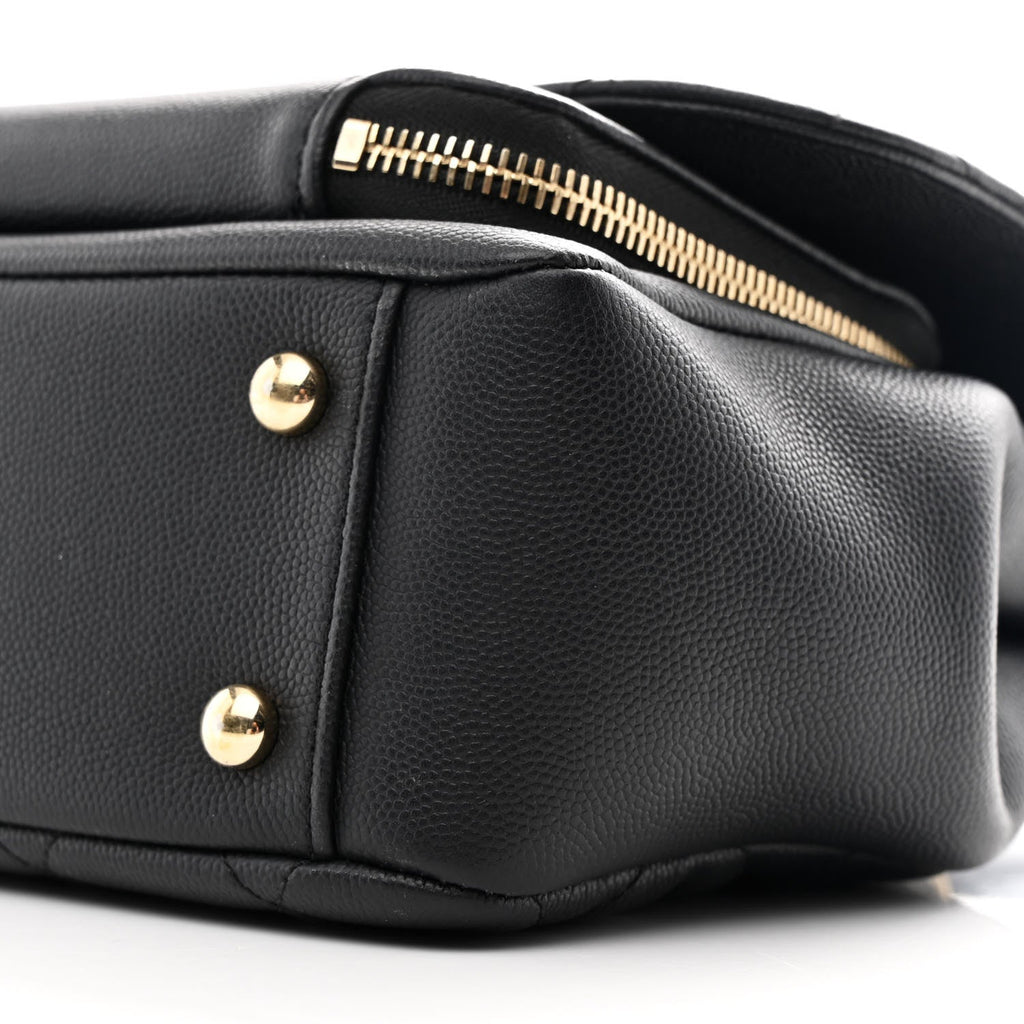 Chanel Caviar Quilted Medium Business Affinity Flap Black