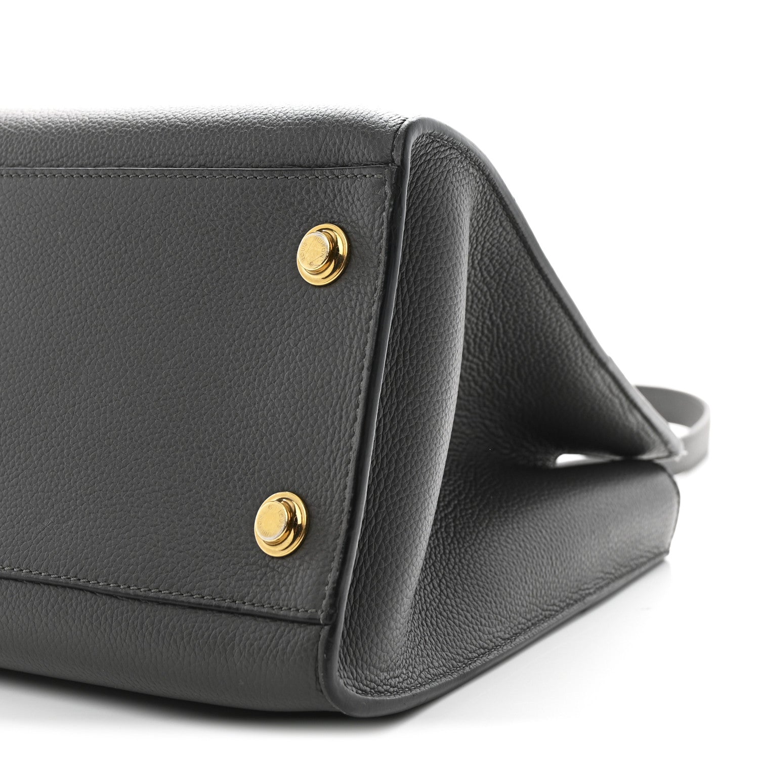 Louis Vuitton Taurillon City Steamer MM Gris