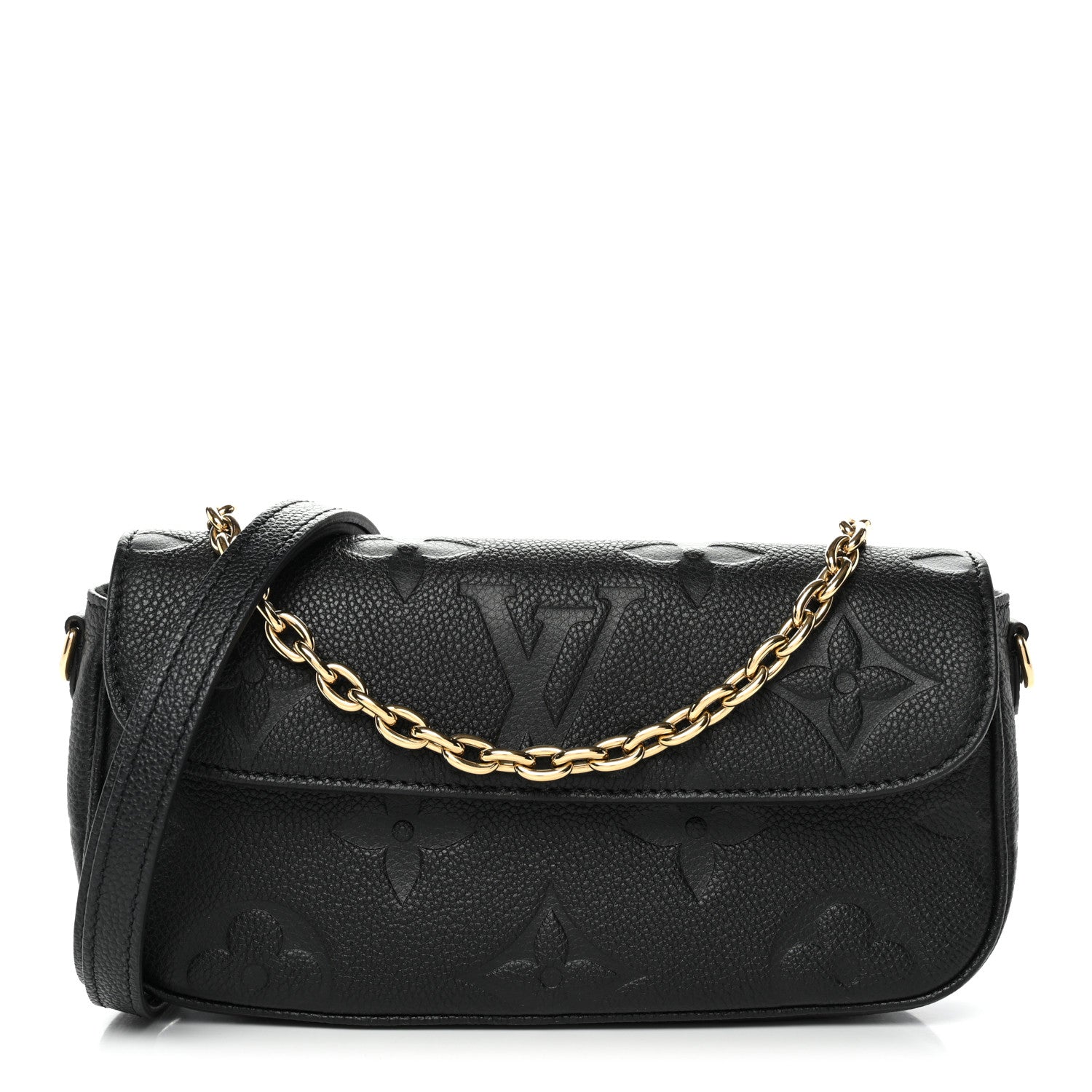 Louis Vuitton Empreinte Monogram Giant Ivy Wallet On Chain Black