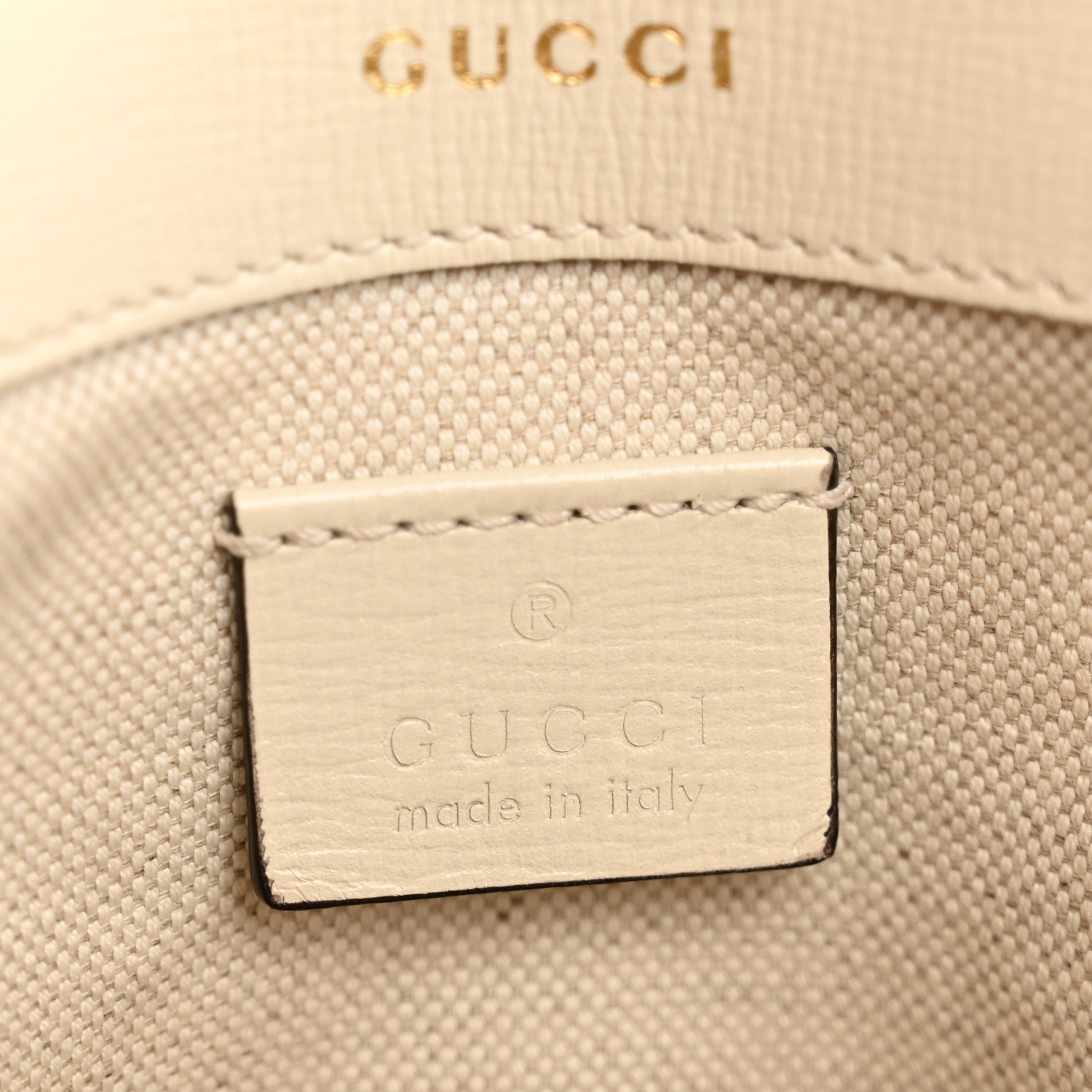Gucci Azalea Calfskin Horsebit 1955 Shoulder Bag Mystic White