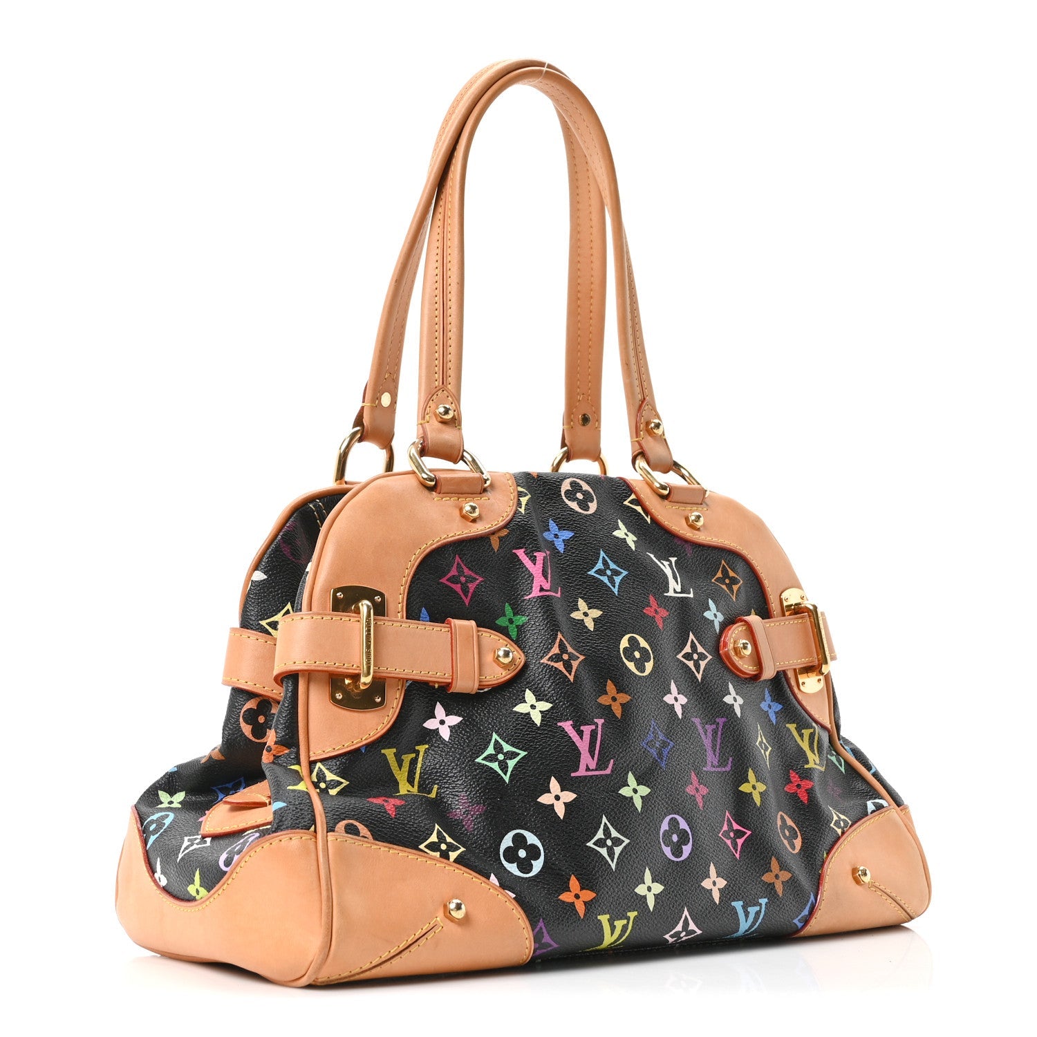 Louis Vuitton Monogram Multicolor Claudia Black