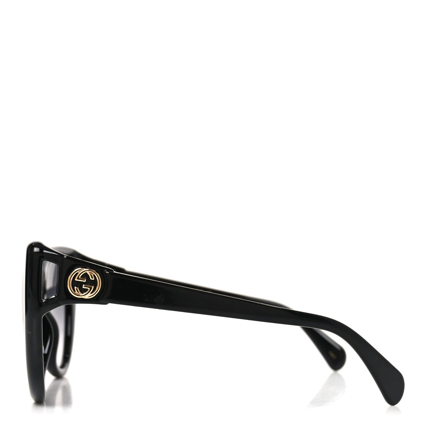 Gucci Acetate Cat Eye Sunglasses GG0877S Black