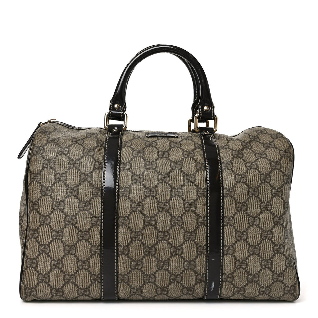 Gucci GG Plus Monogram Medium Joy Boston Dark Brown