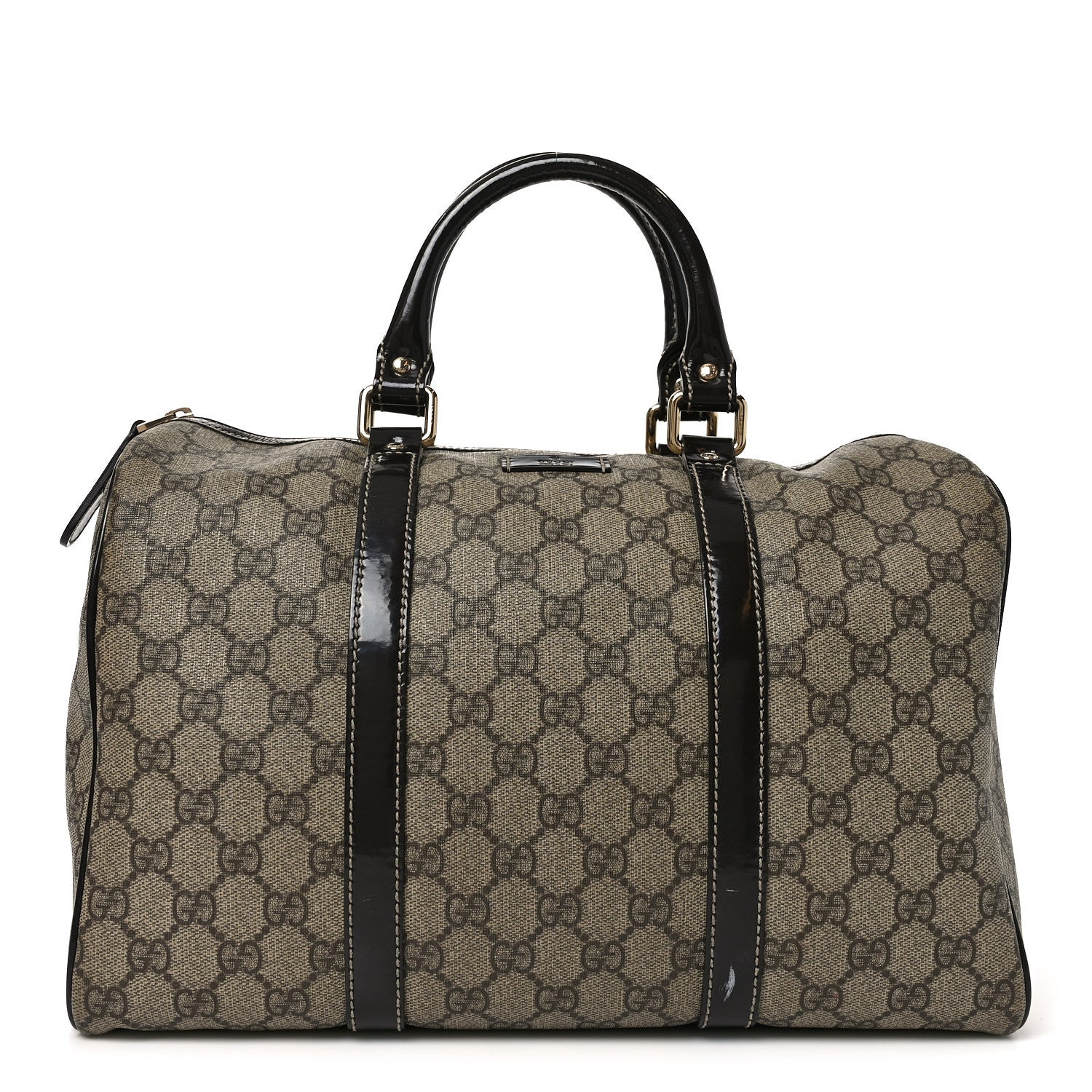 Gucci GG Plus Monogram Medium Joy Boston Dark Brown