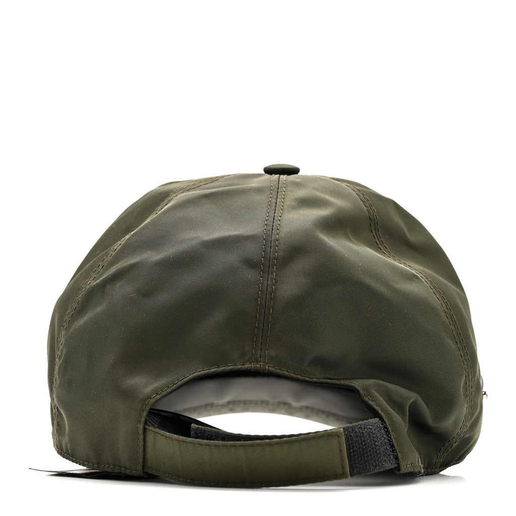 Prada Re-Nylon Mens Baseball Cap L Militare