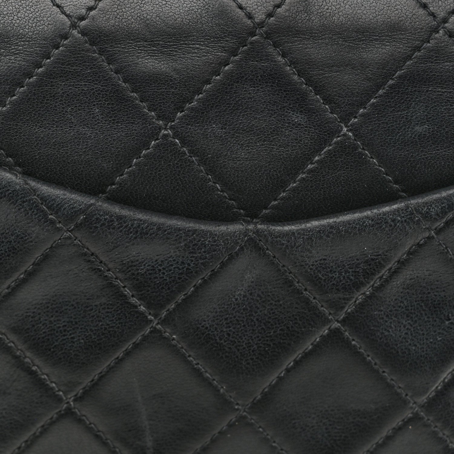 Chanel Lambskin Quilted Small Double Flap Black