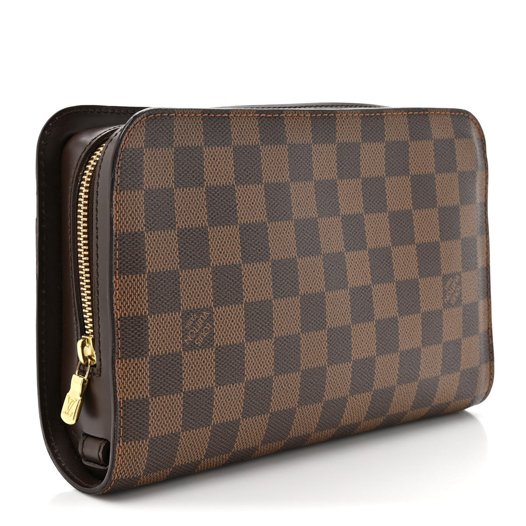 Louis Vuitton Damier Ebene Pochette Saint Louis Clutch