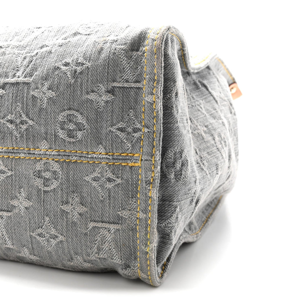 Louis Vuitton Monogram Denim Onthego MM Washed Grey
