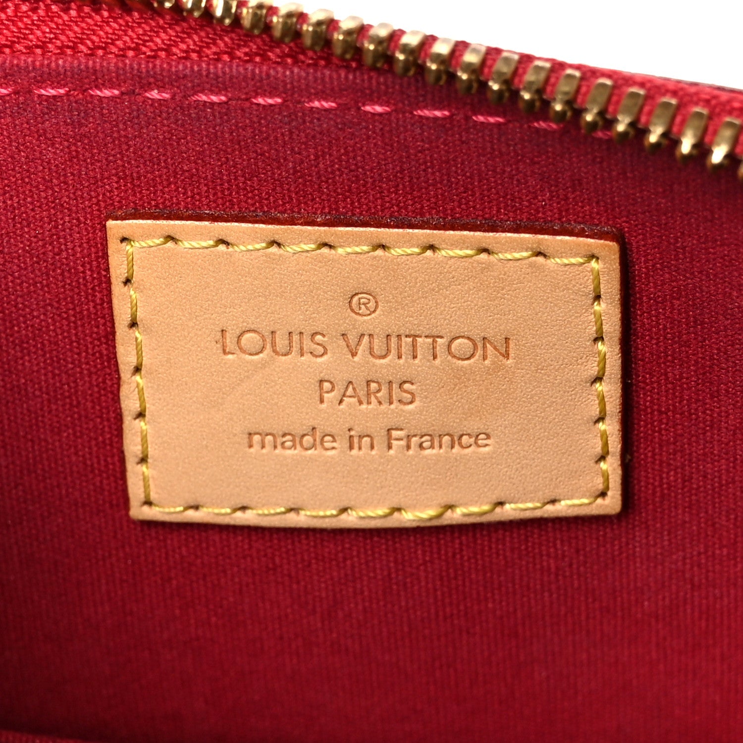 Louis Vuitton Vernis Alma BB Pomme D'Amour