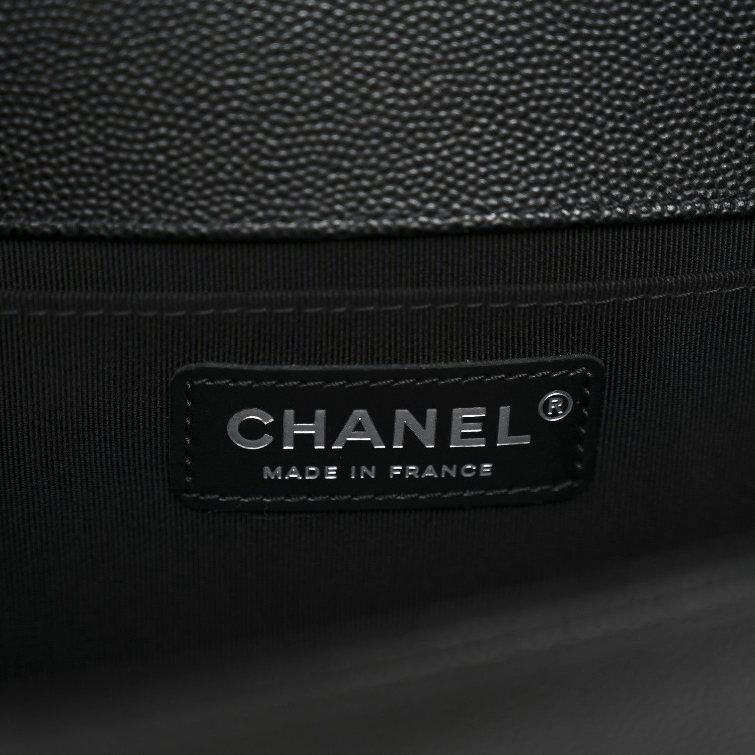 Chanel Caviar Quilted Medium Boy Flap Black