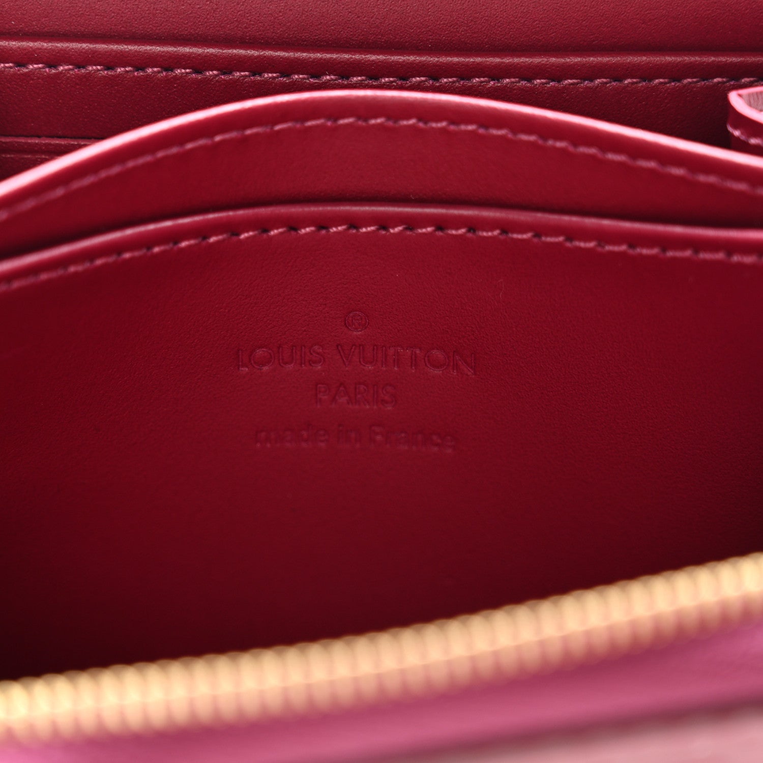 Louis Vuitton Vernis Zippy Coin Purse Magenta