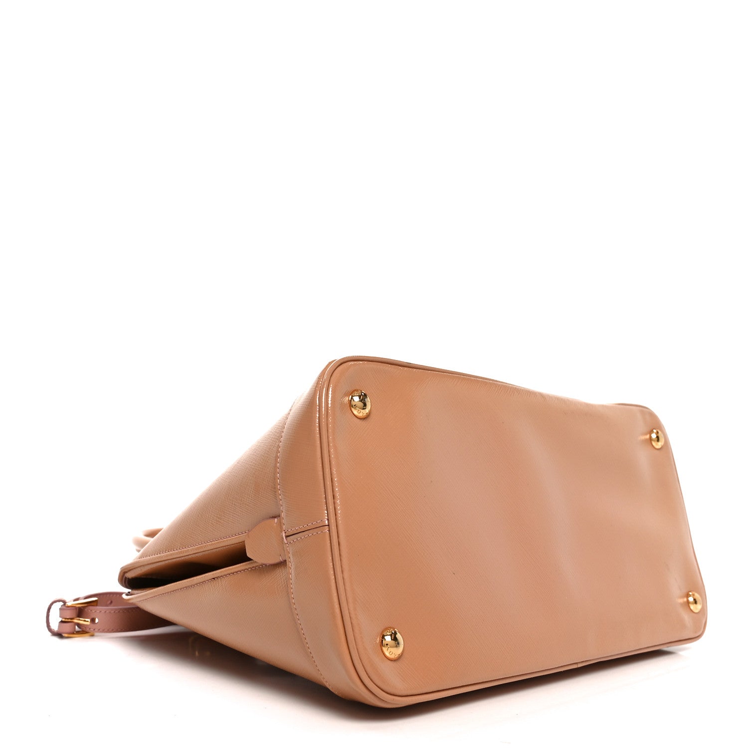 Prada Saffiano Vernice Medium Promenade Tote Orchidea