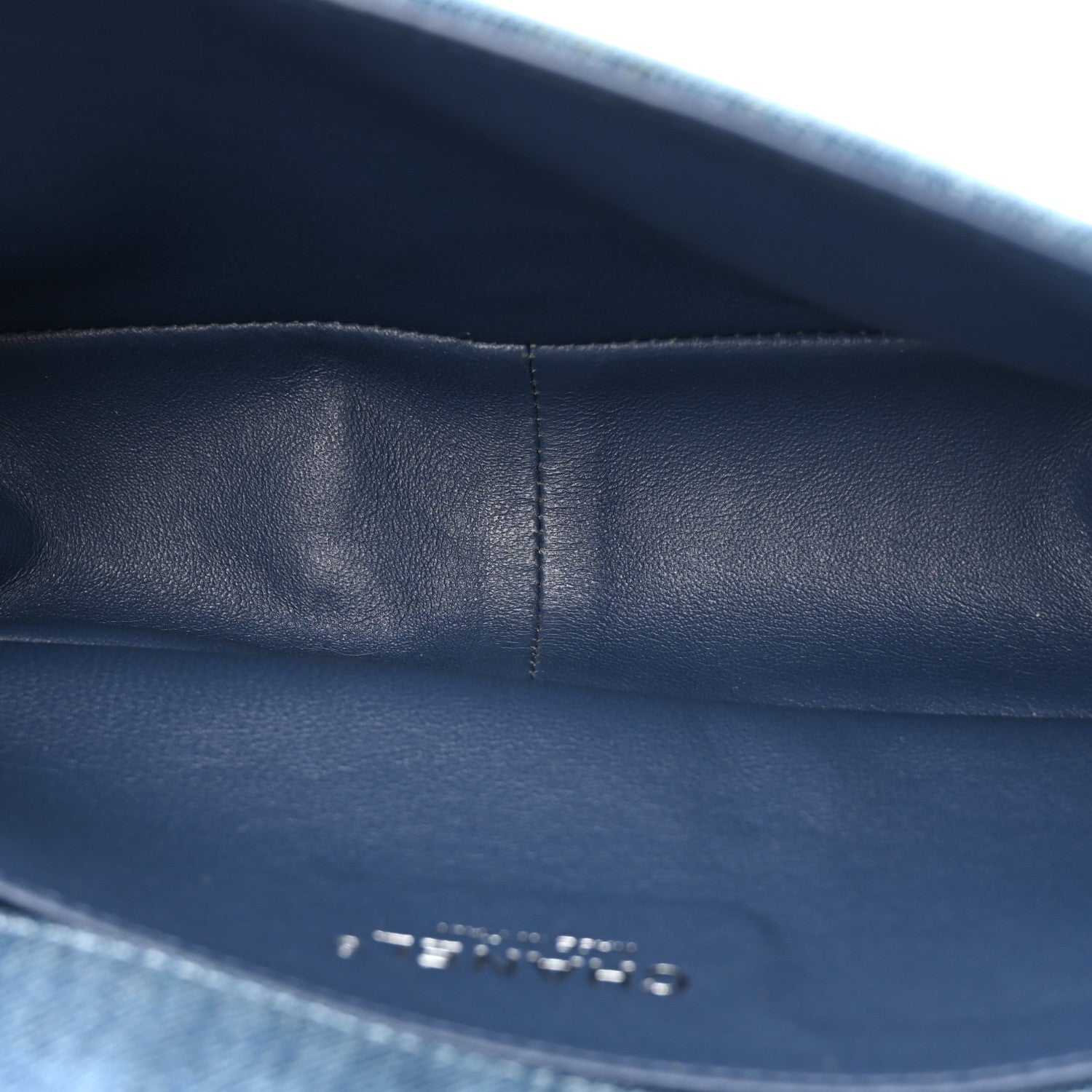 Chanel Denim Quilted Medium Boy Flap Blue