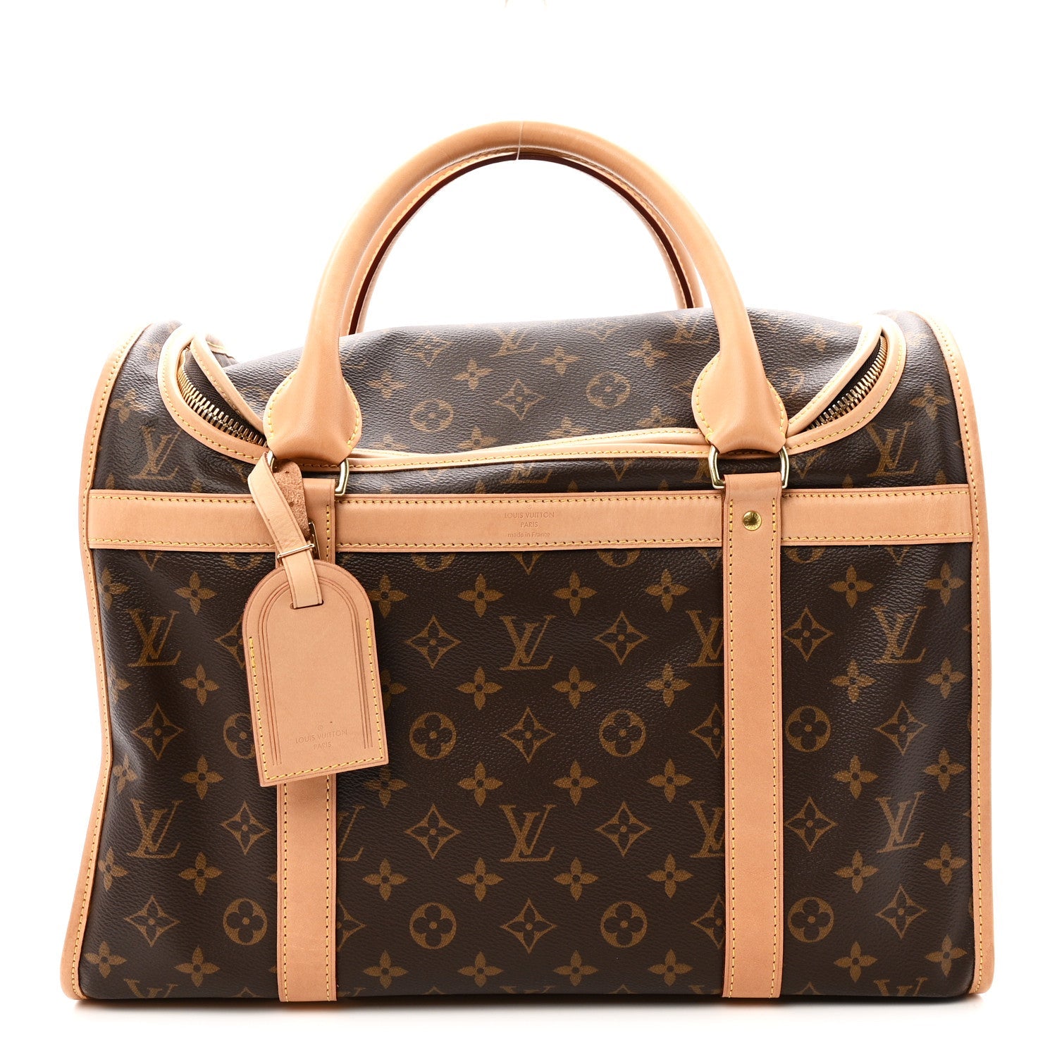 Louis Vuitton Monogram Sac Chien 40 Pet Carrier