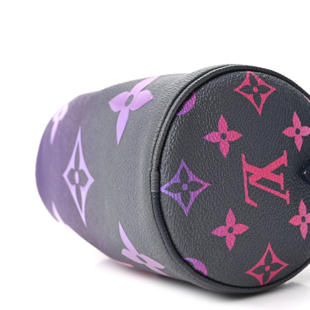 Louis Vuitton Monogram Giant Spring In The City Papillon BB Midnight Fuchsia