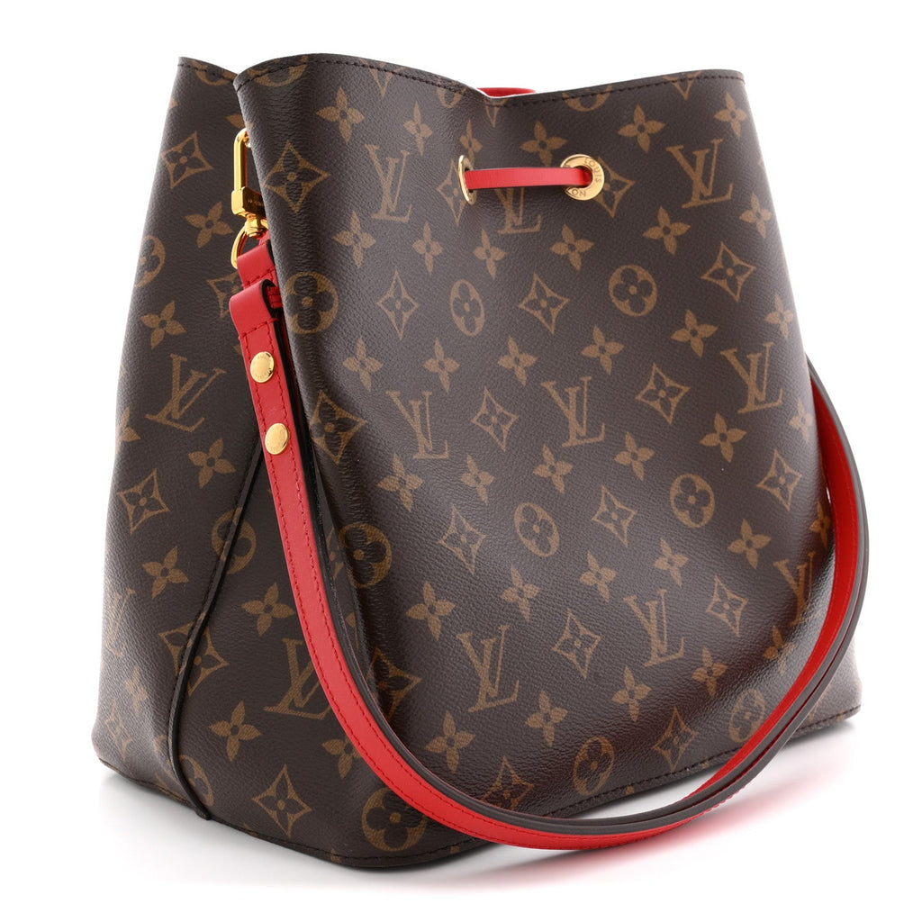 Louis Vuitton Monogram Neonoe MM Coquelicot