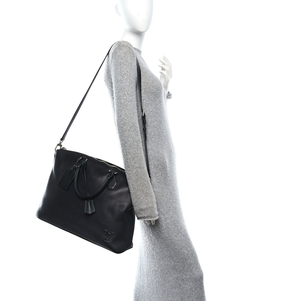 Louis Vuitton Smooth Millesime Calfskin Lockit MM Black