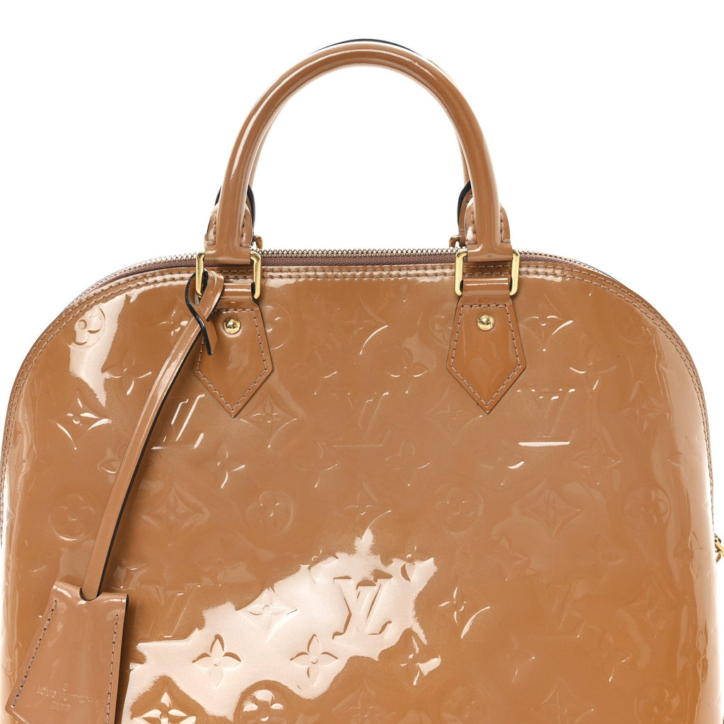Louis Vuitton Vernis Alma PM Rose Velours