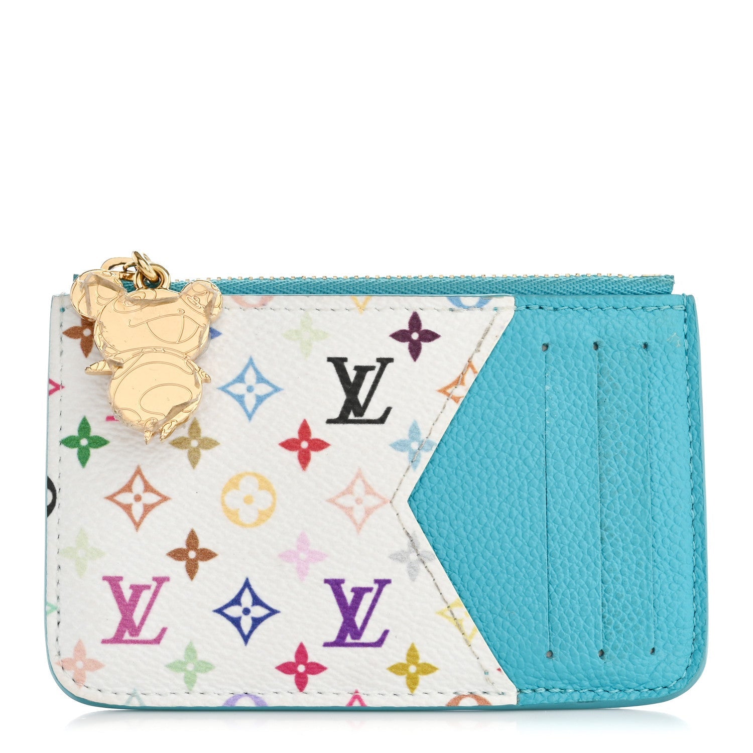 Louis Vuitton LV X TM Monogram Romy Card Holder Kabira Blue