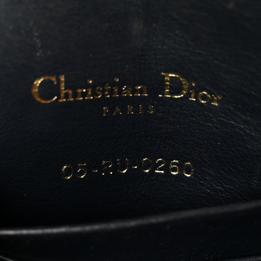 Christian Dior Oblique Saddle Belt Bag Blue