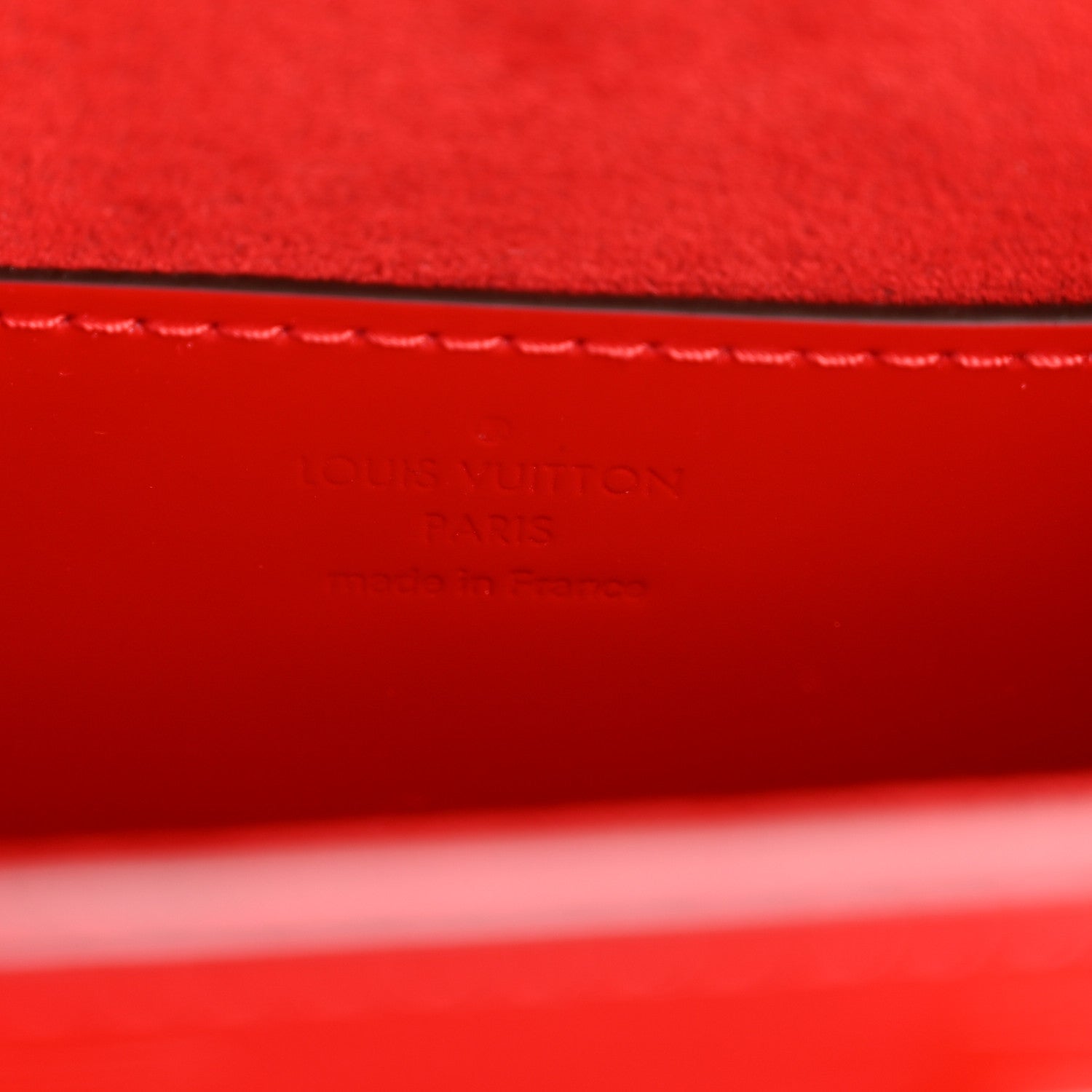 Louis Vuitton Patent Monogram Infrarouge Twist Shoulder Bag PM Coquelicot