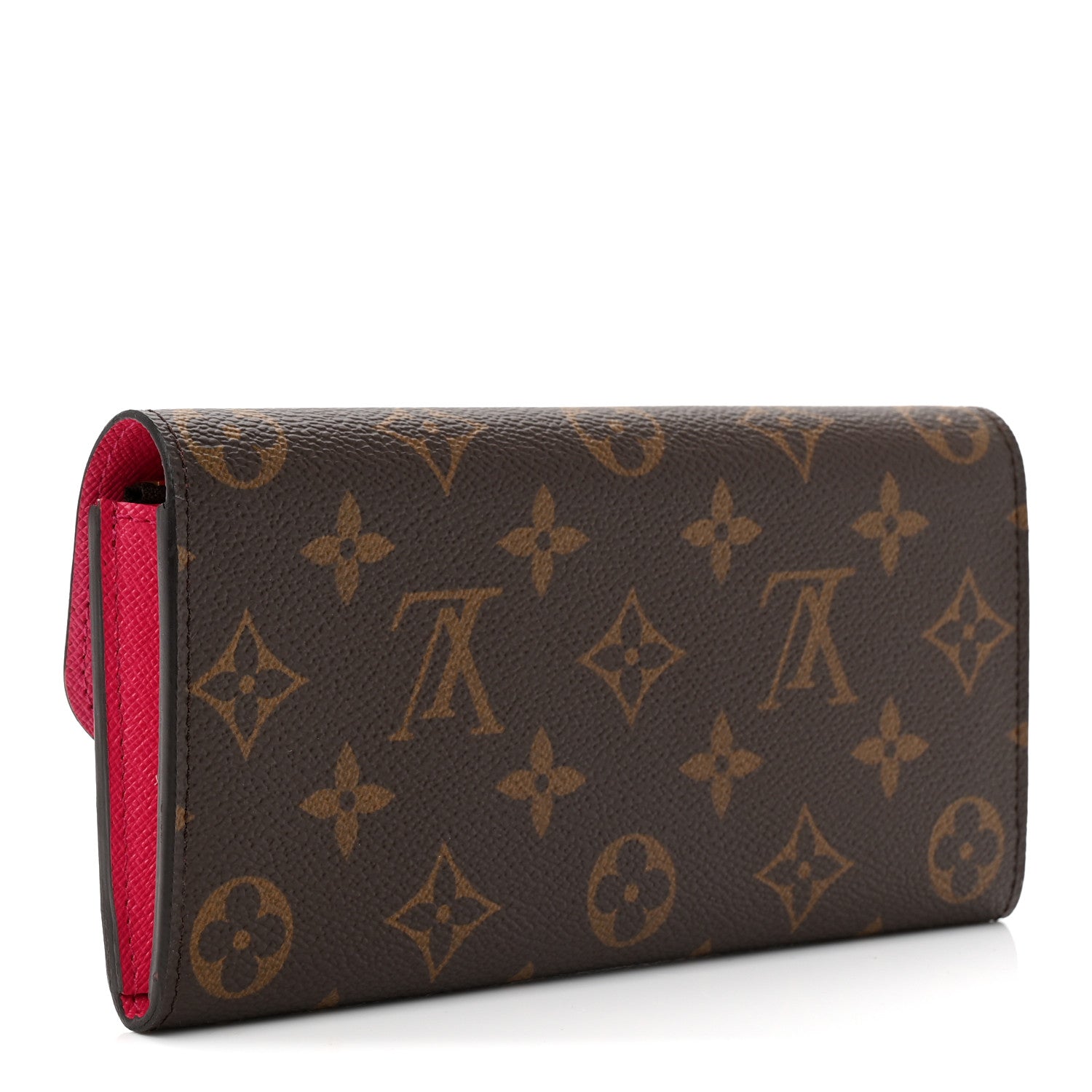 Louis Vuitton Monogram Emilie Wallet Fuchsia