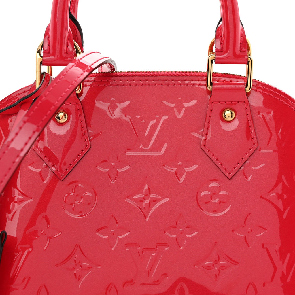 Louis Vuitton Vernis Alma BB Hot Pink