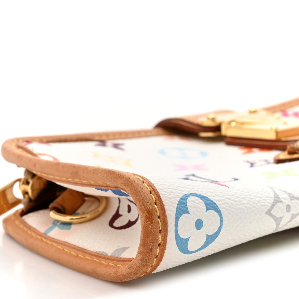 Louis Vuitton Monogram Multicolor Shirley White
