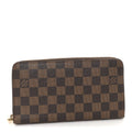 Louis Vuitton Damier Ebene Zippy Organizer Wallet
