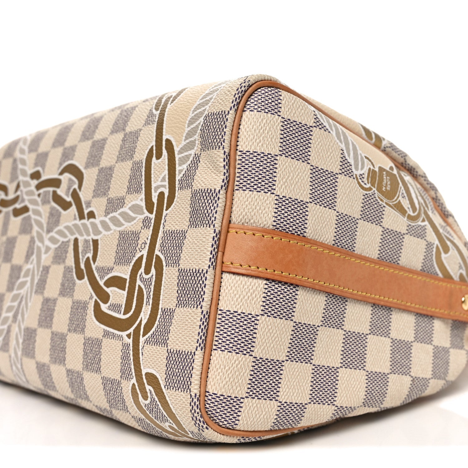 Louis Vuitton Damier Azur Nautical Speedy Bandouliere 25