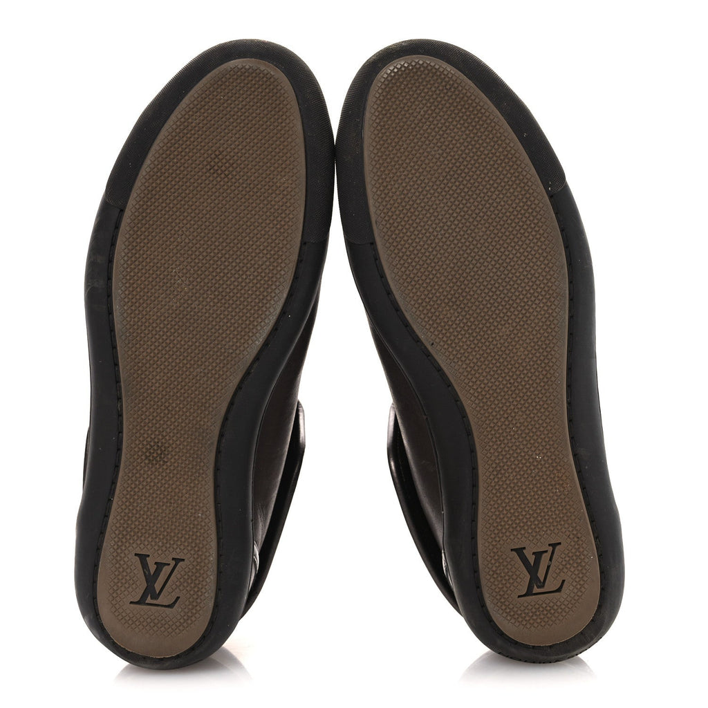 Louis Vuitton Calfskin Monogram Brea Sneaker 34.5 Brown