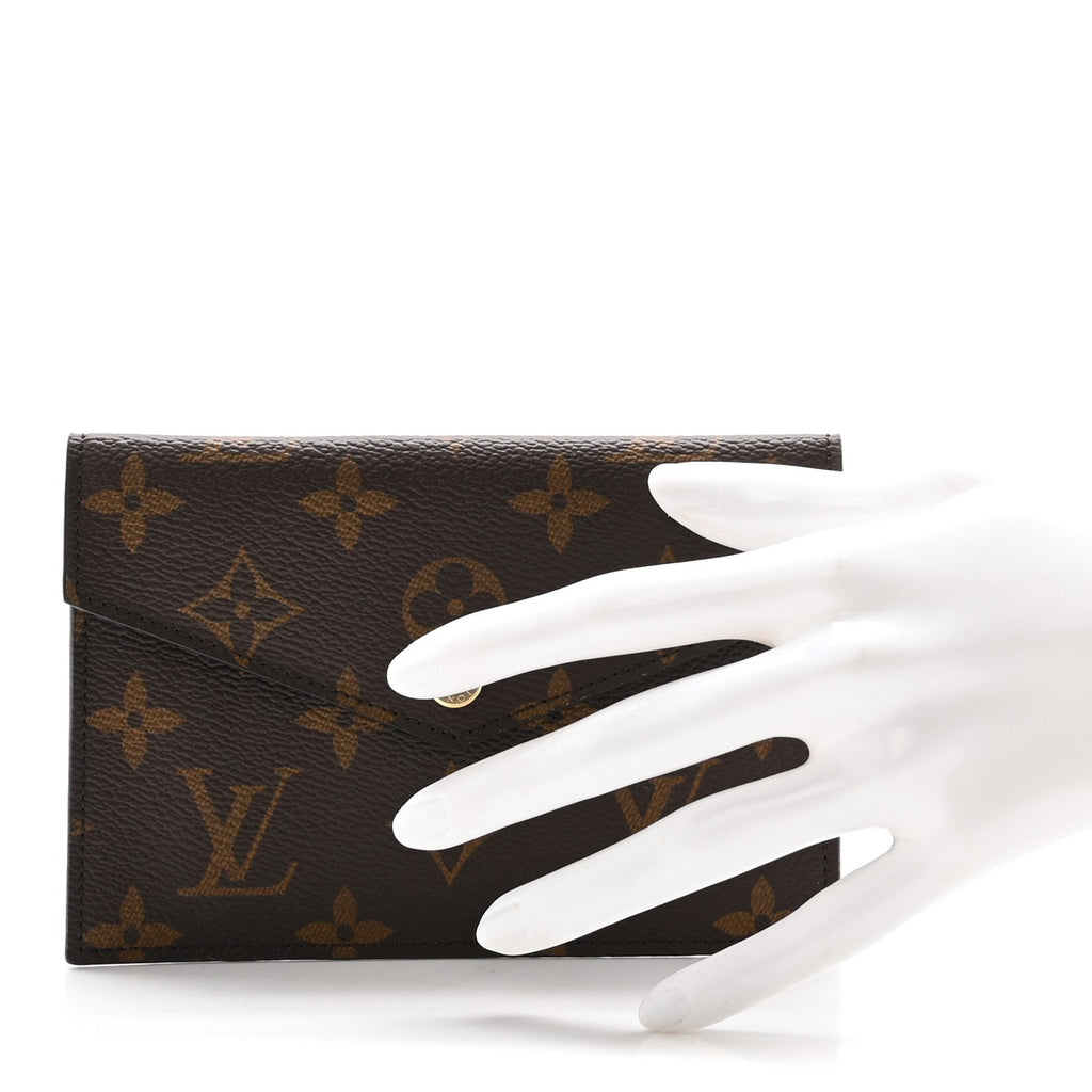Louis Vuitton Monogram Daily Organizer Envelope Insert Black