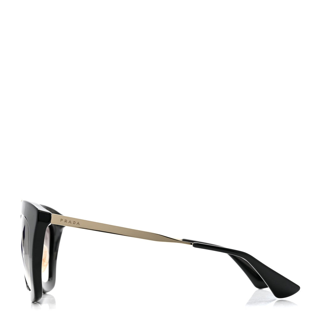 Prada Acetate Cinema Sunglasses SPR 09Q Black