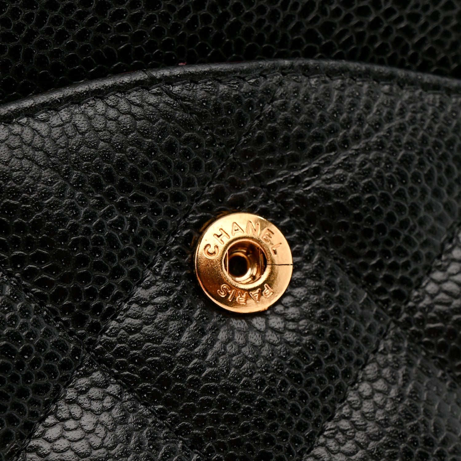 Chanel Caviar Quilted Jumbo Double Flap Black