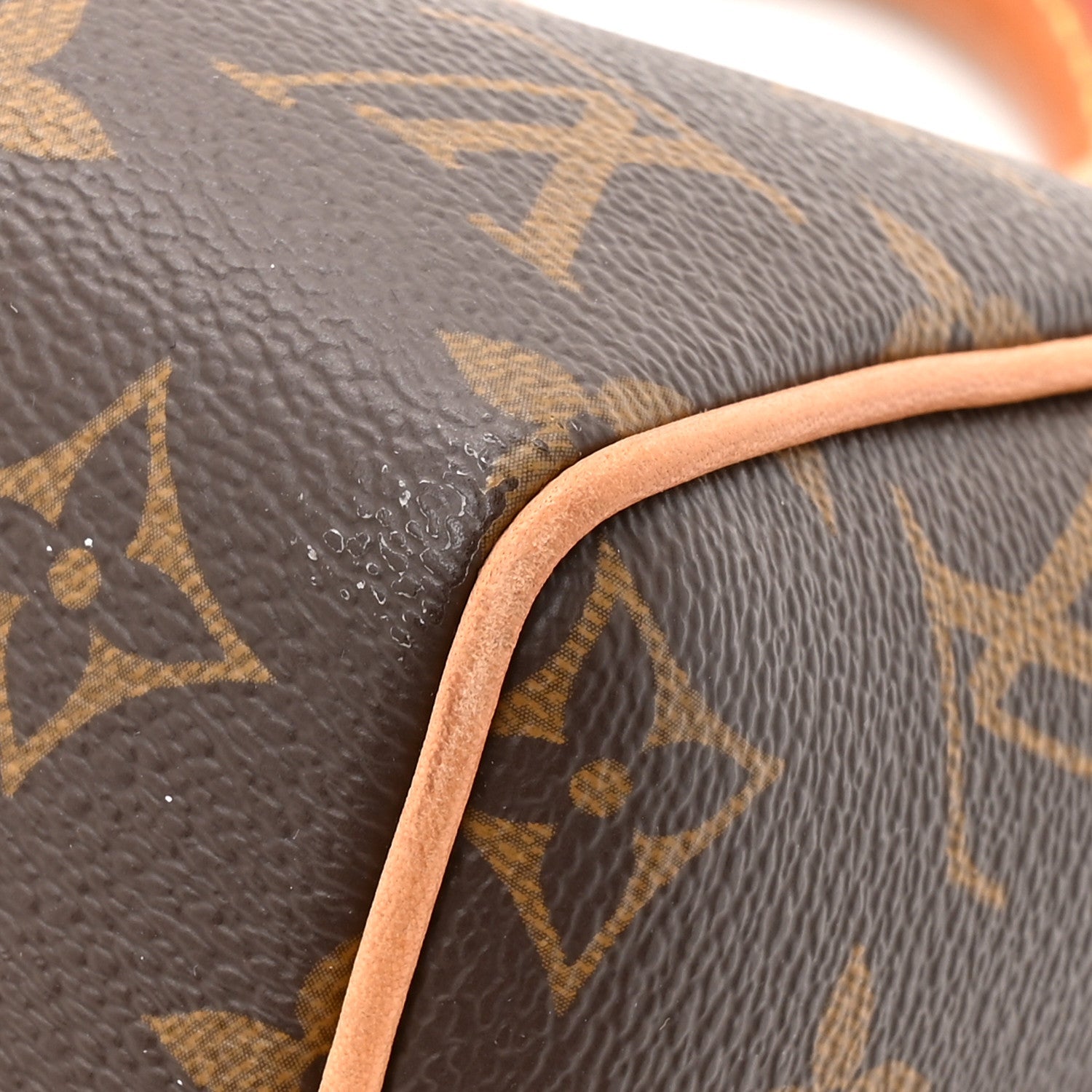 Louis Vuitton Monogram Speedy Bandouliere 20 Beige
